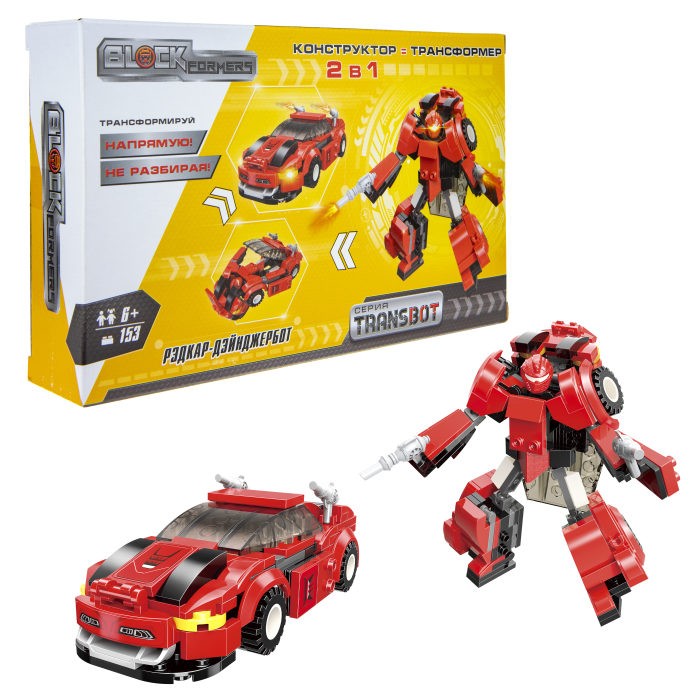  1 Toy Blockformers Transbot  -