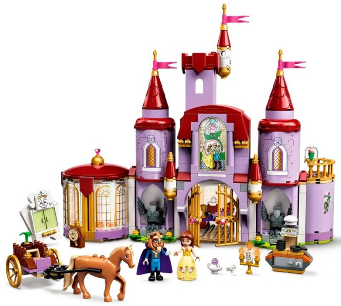  Lego Disney Belle and the Beast's Castle (505 )