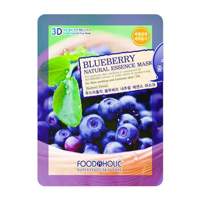  FoodaHolic    Blueberry Natural Essence Mask 23 