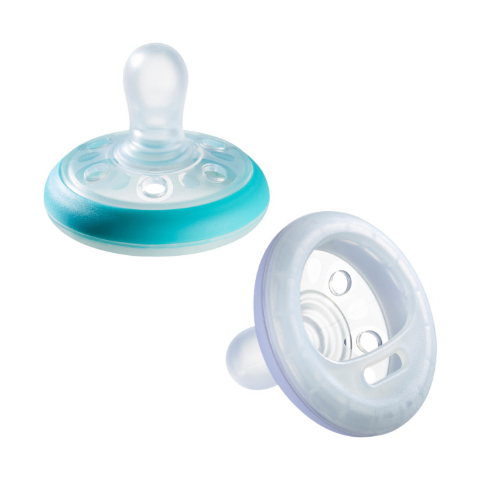  Tommee Tippee   Night Time Breast-like 6-18 . 2 .