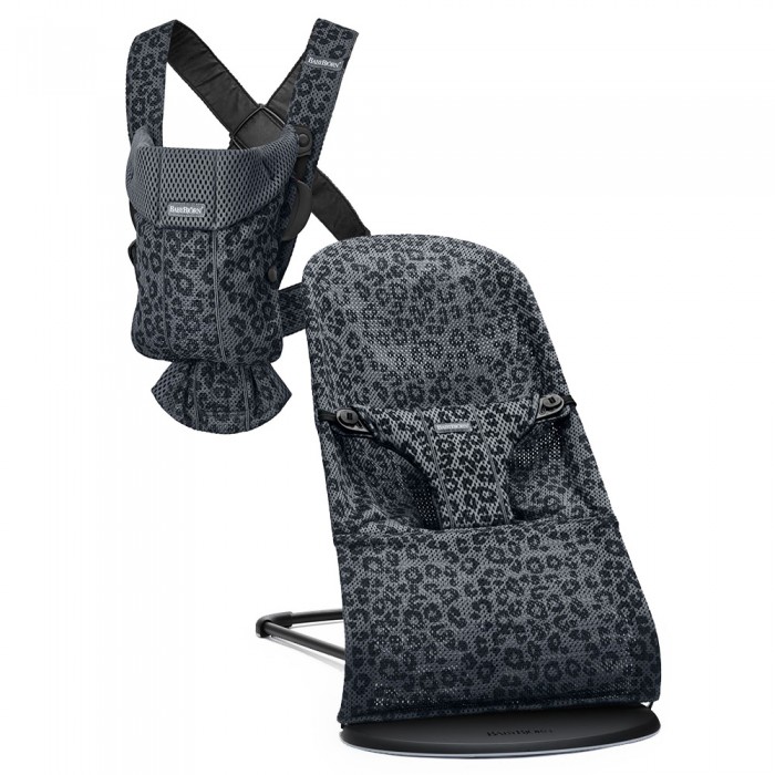  BabyBjorn - Bliss Mesh Leopard   Mini Mesh Leopard