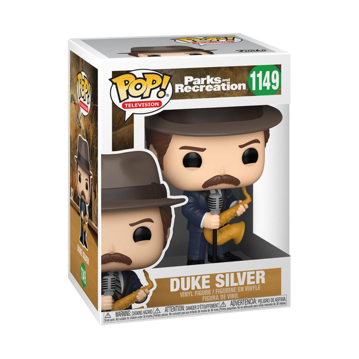  Funko  pop! tv Parks & Rec Duke Silver