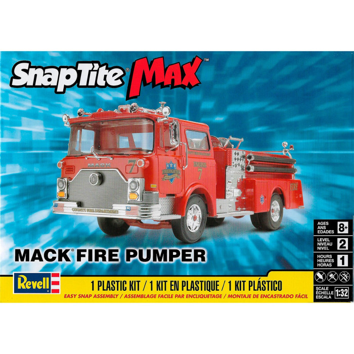  Revell   Max Mack Fire Pumper