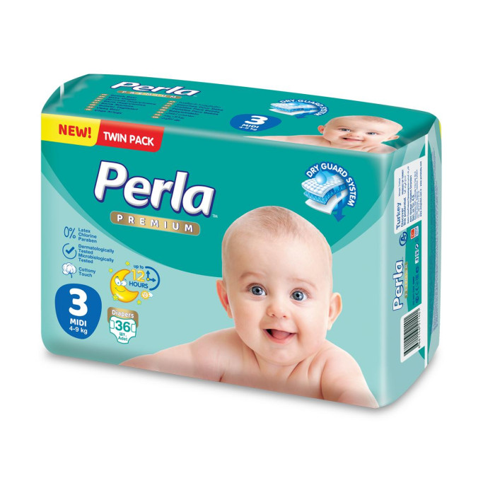  Perla Baby  Premium Twin Midi (4-9 ) 36 .