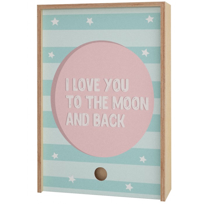      Memory Box I love you to the moon and back 30216 