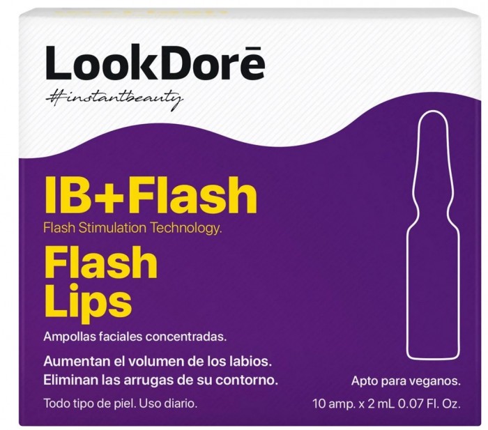  LookDore       IB + Flash Ampoules Flash Lips 10x2 