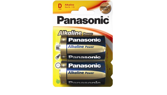  Panasonic   LR20 (D) Alkaline 1.5 2 .