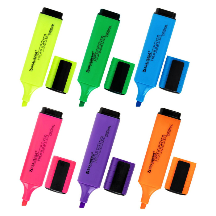  Brauberg  Original Neon 1-5  6 