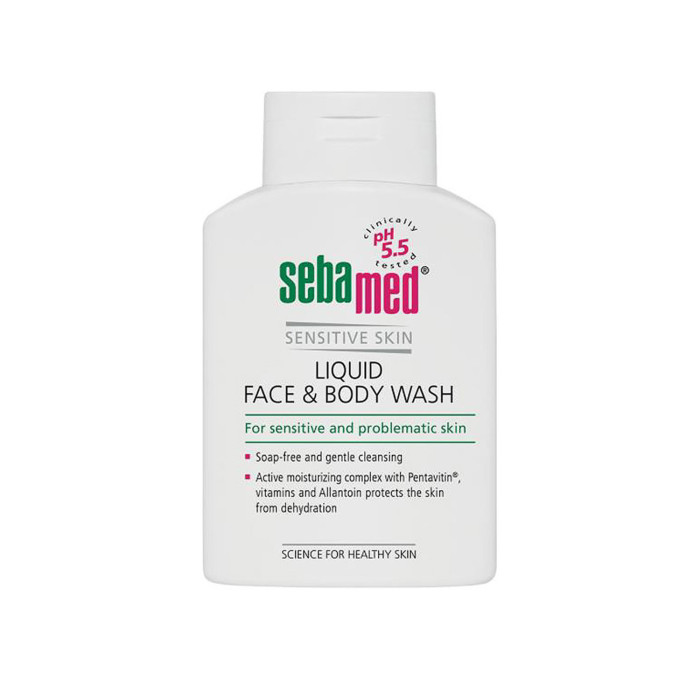  Sebamed     Sensitive Skin Liquid face and body wash 200 