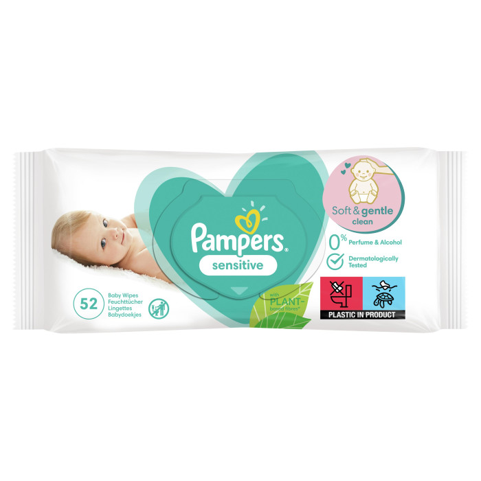  Pampers     Sensitive 52 .