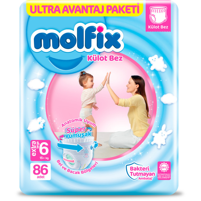  Molfix - Extra Large 6   15+  86 .