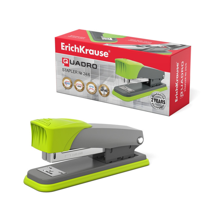  ErichKrause   24/6 Quadro Half-strip  30 