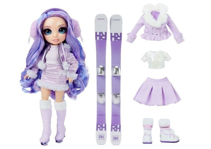  Rainbow High  Winter Break Fashion Doll- Violet Willow