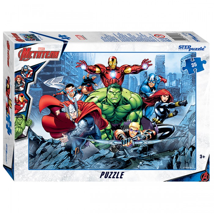  Step Puzzle   Marvel  3 (35 )