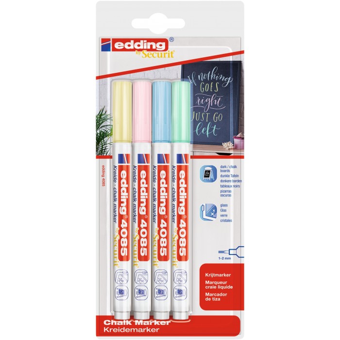  Edding    Pastel 4085 4 .