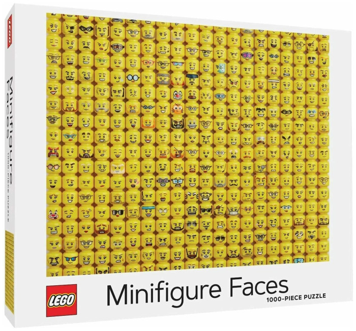  Lego  Minifigure Faces 1000 