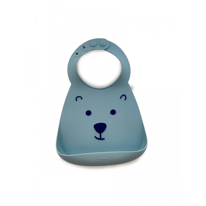  Make my day Baby Bib Bear