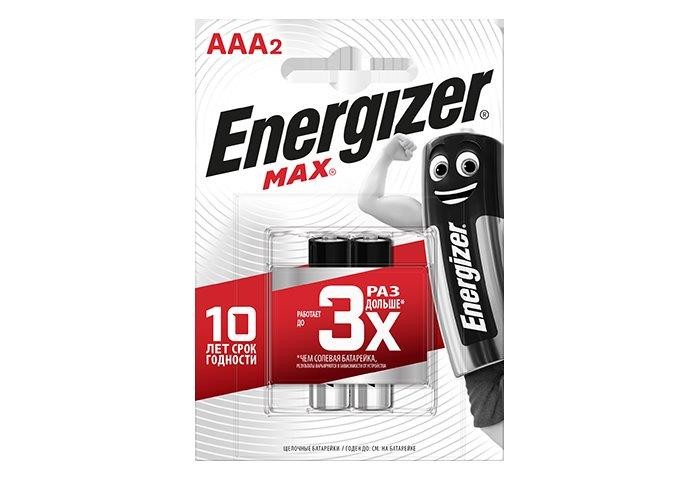  Energizer  Max E92/AAA BP 2 RU