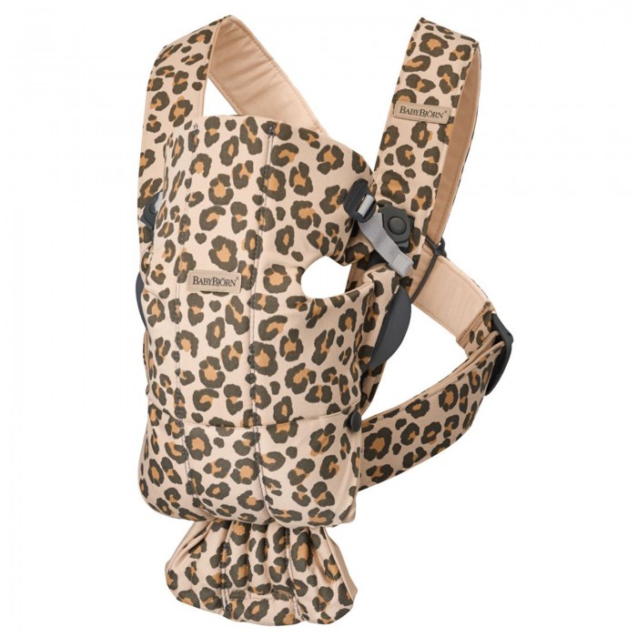 - BabyBjorn Mini Cotton Leopard