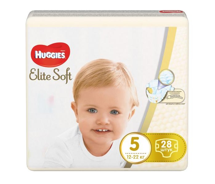  Huggies  Elite Soft 12-22  5  28 .