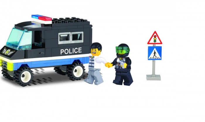  Enlighten Brick Police Truck 126 (60 )