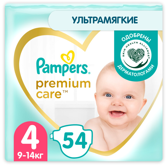  Pampers  Premium Care   .4 (9-14 ) 54 .