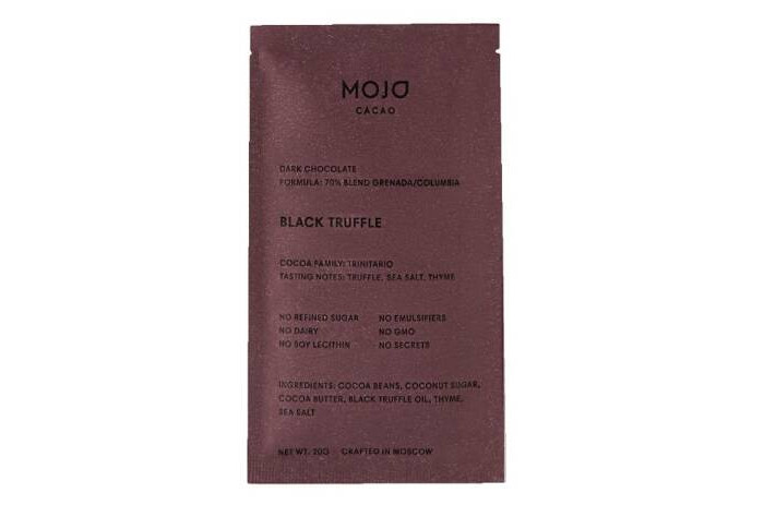  Mojo cacao   70% Black Truffle 20 