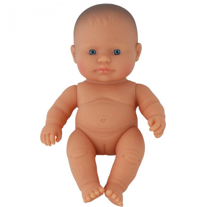  Miniland  Baby Doll european girl Polybag 21 