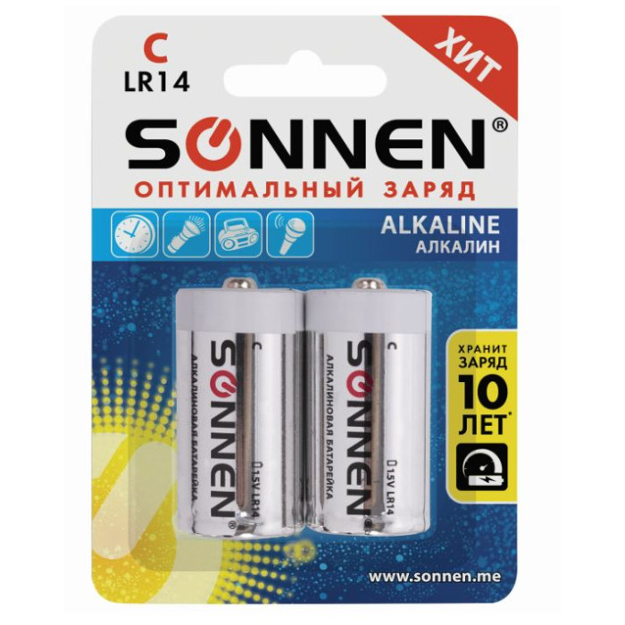  Sonnen  Alkaline  (LR14, 14)  2 .