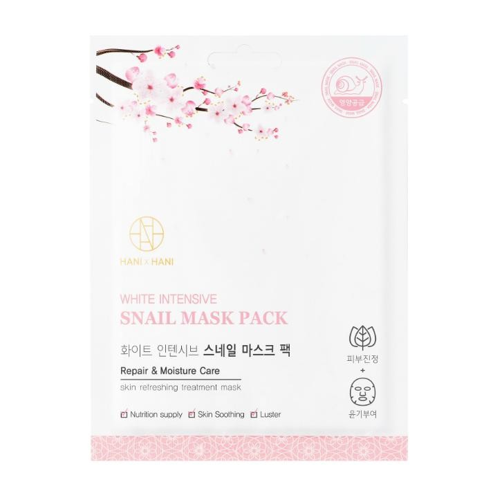  HanixHani         White Intensive Snail Mask Pack