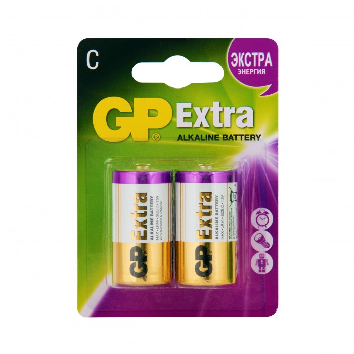  GP Batteries   (LR14) 2 .