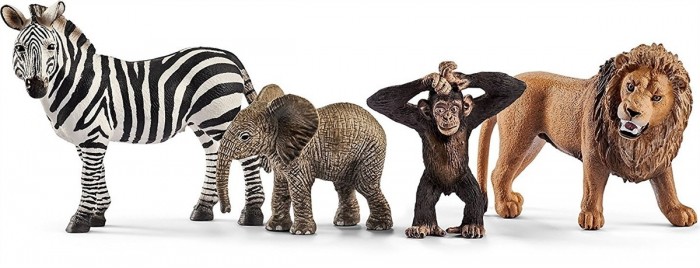  Schleich   4  Wild Life Starter-Set 