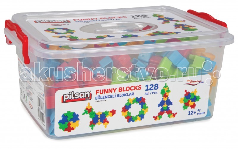  Pilsan Funny Blocks 128 