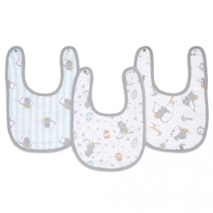  Aden&Anais Dumbo heights snap bibs Essentials 3 .