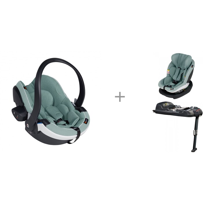  BeSafe iZi Go Modular X1 i-Size  iZi Modular X1 i-Size Sea Green Melange  