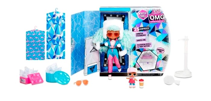  L.O.L.  OMG Winter Chill Icy Gurl and Brrr B.B.