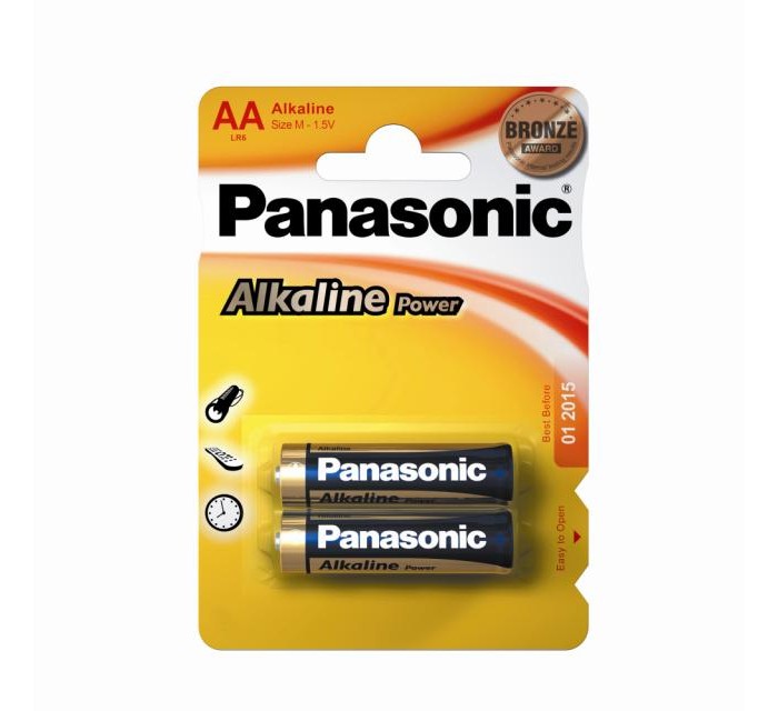  Panasonic   LR6 (AA) Alkaline 1.5 2 .