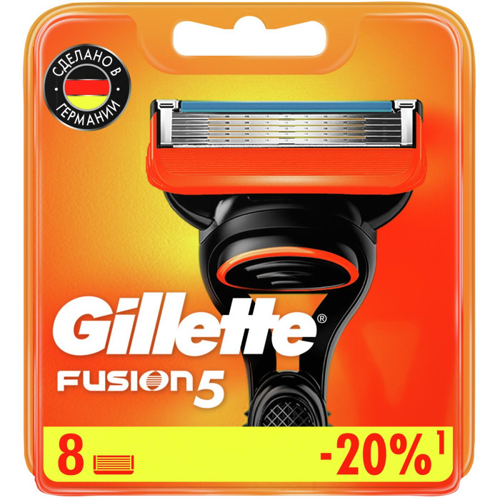  Gillette      Fusion 5 8 .