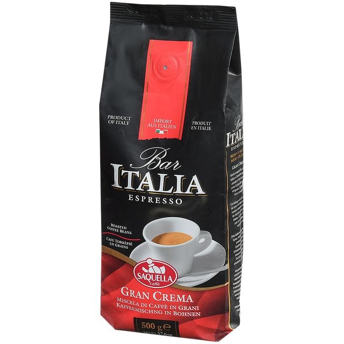  Saquella    Bar Italia Espresso Gran Crema 500 