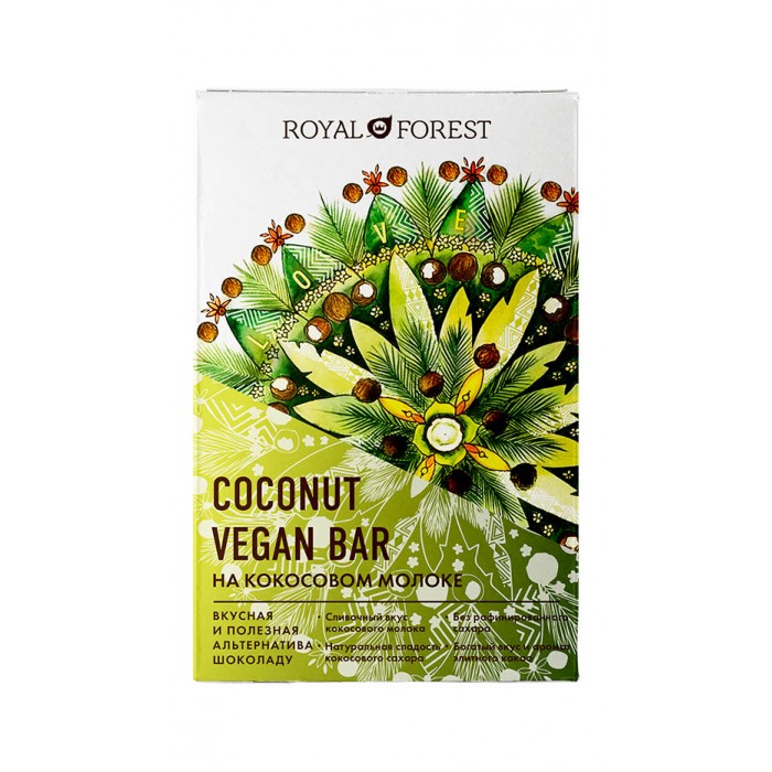  Royal Forest      Vegan Coconut Milk Bar 50 