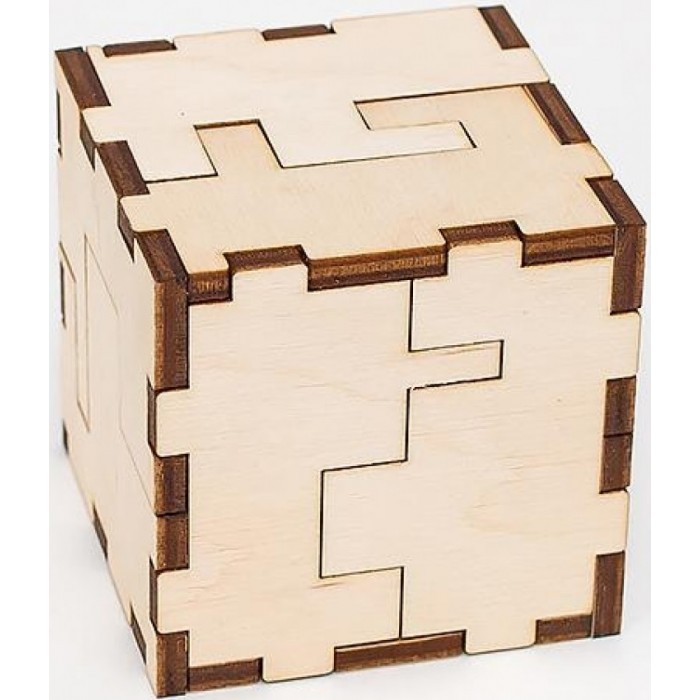  Eco Wood Art  Ewa Cube 3D puzzle