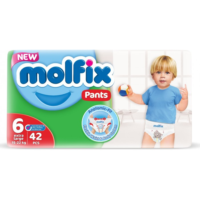  Molfix -  Jumbo  6 Extra Large (15-22 ) 42 .