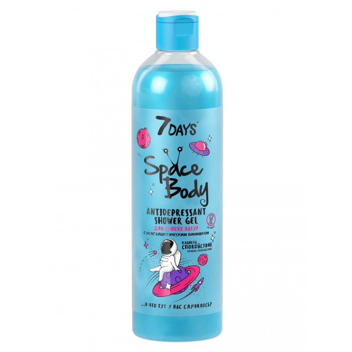  7Days    space body antidepressant shower gel    400 