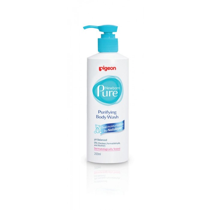  Pigeon     Newborn Pure Purifying Body Wash 0+  200 