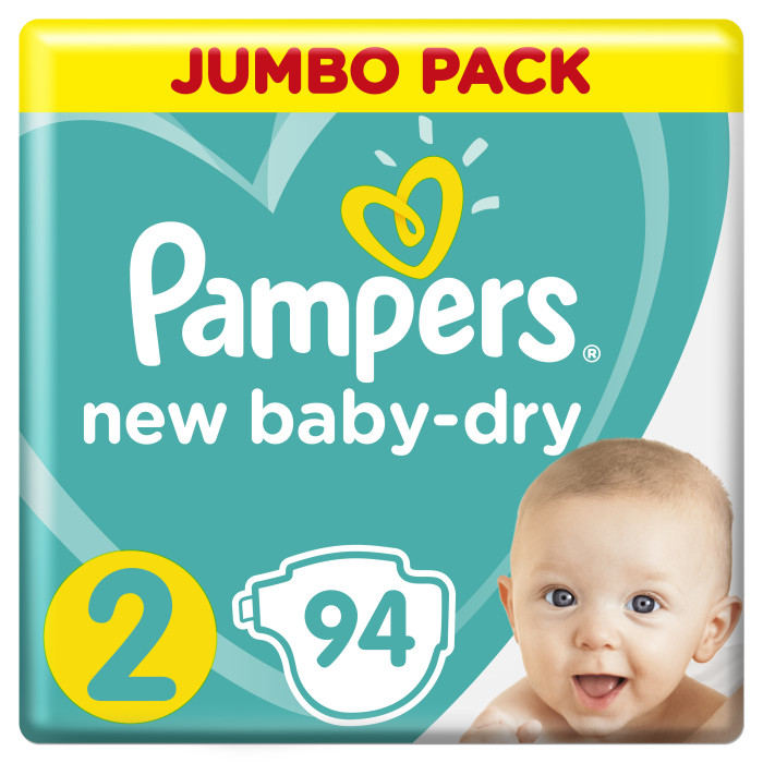  Pampers  New Baby-Dry   .2 (4-8 ) 94 .