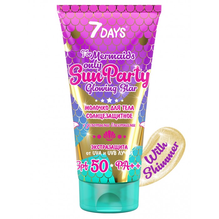  7Days    sun party glowing star  SPF50 pa++++ 150 