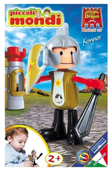  Plastwood Piccoli Mondi Wizard & Dragon Konnor