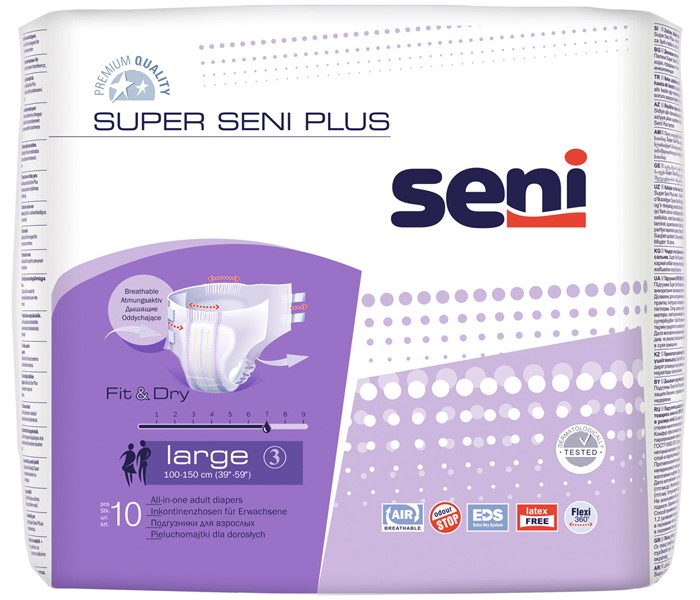  Seni  Super Plus  L 10 .