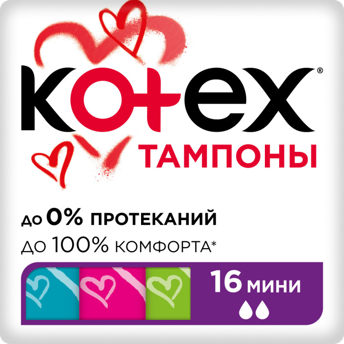  Kotex  Mini Ultra Sorb 16 .