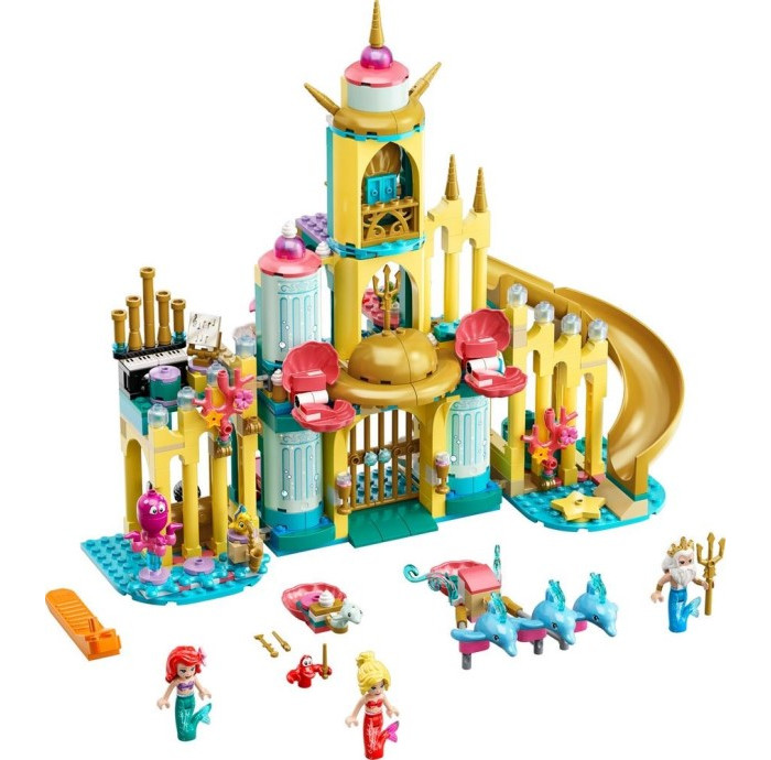  Lego Disney Ariel's Underwater Palace (498 